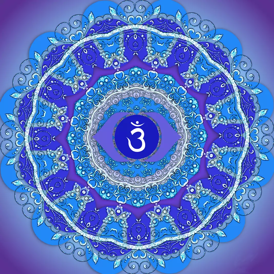 Чакра на челото - Трето Око - Аджня