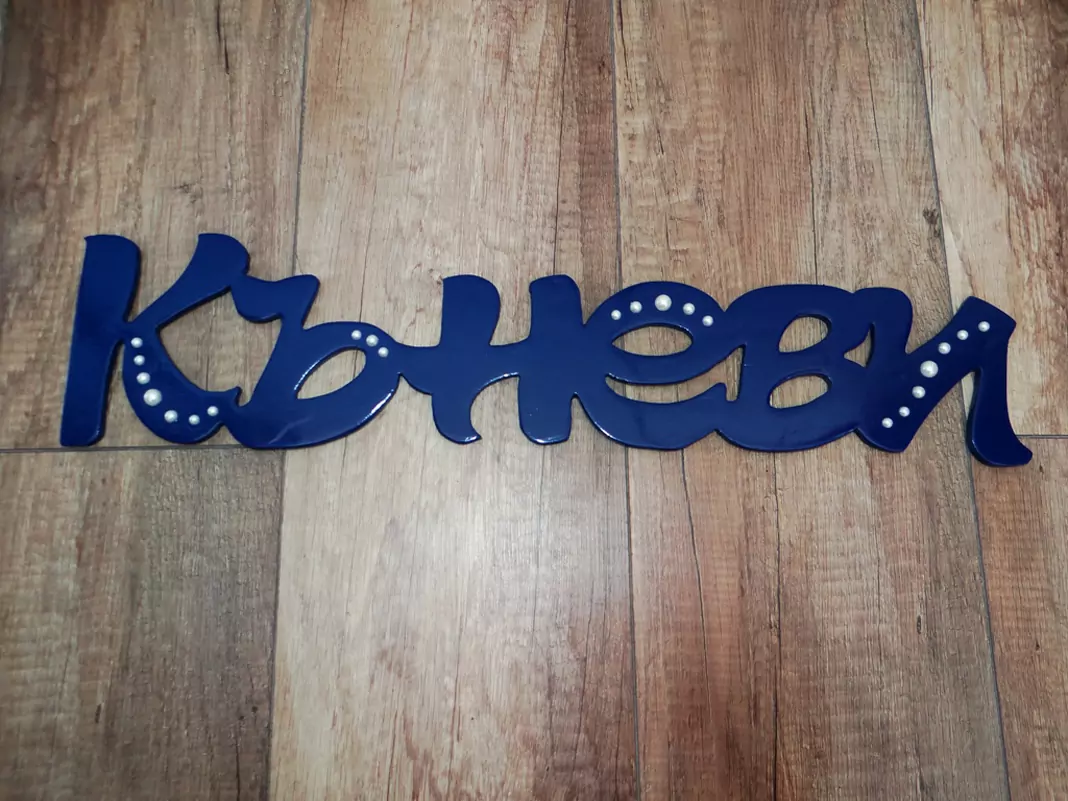 Тълкуване на буквите на личното име