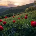 Червен божур