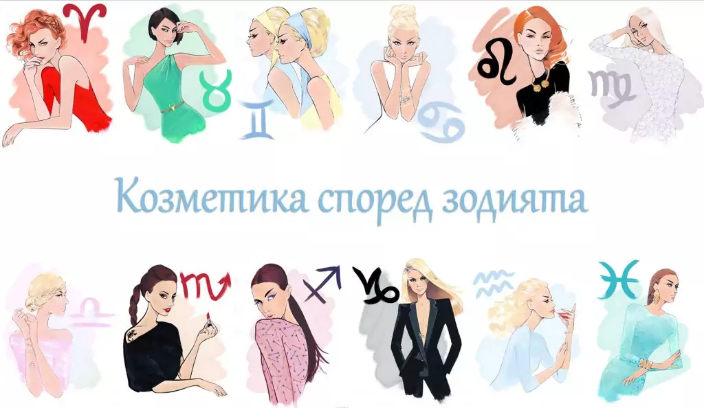 Козметика според зодията