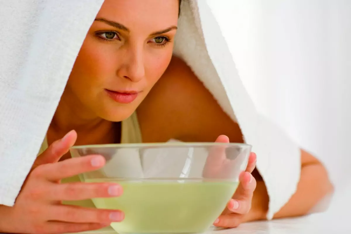 Парна баня за лице