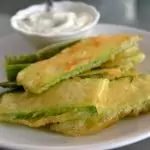 Хрупкави тиквички по гръцки