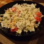 Вкусна ароматна салата