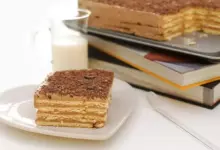 Много вкусна бисквитена торта