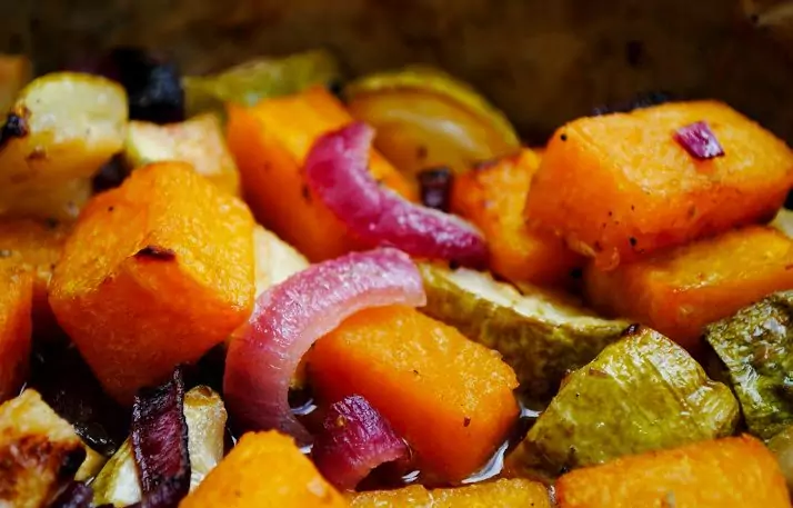 Гриловани тиква и тиквички