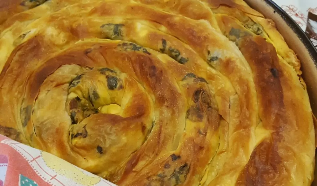 Празнична баница с лапад