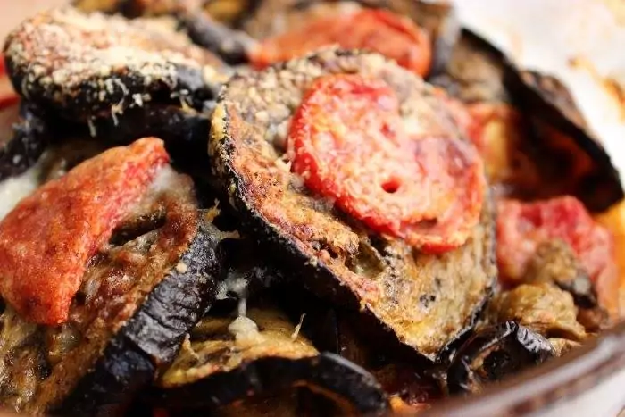 патладжан и домати