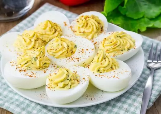 пълнени яйца