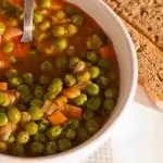 Постна яхния от грах