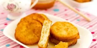 Пържени филии с кисело мляко