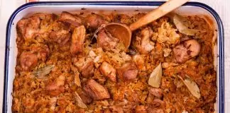 Свинско с кисело зеле