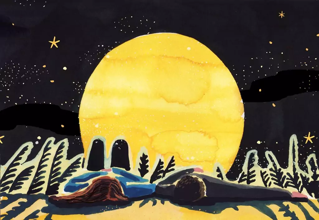 сбъдване на желания при пълнолуние