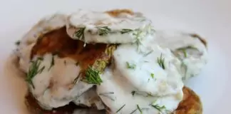 Панирани тиквички с копър