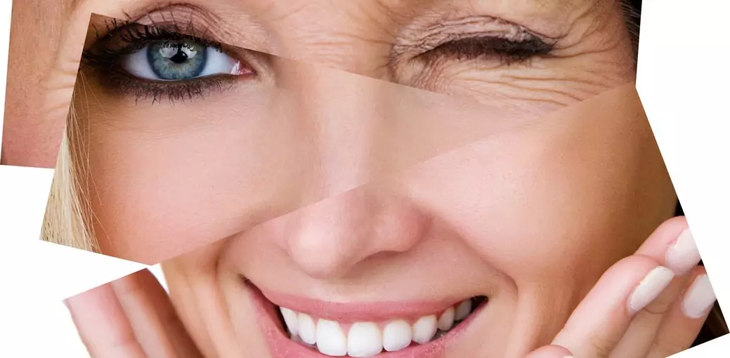 стареене и кожата на лицето
