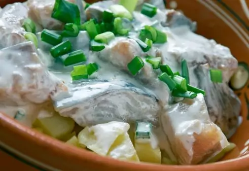 Салата от херинга