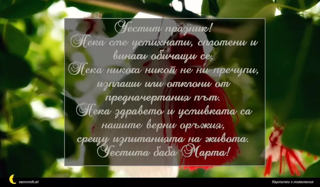 Пожелание за Баба Марта 10
