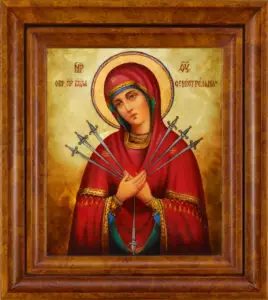 Богородица със 7 стрели прави чудеса