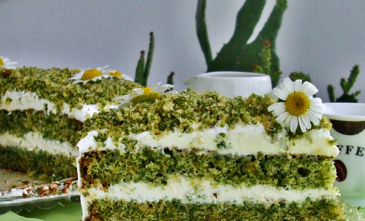 Торта със спанак Торта със спанак