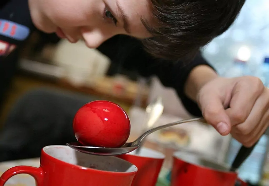 Боядисването на яйцата