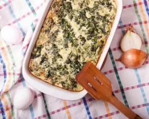 запеканка със спанак