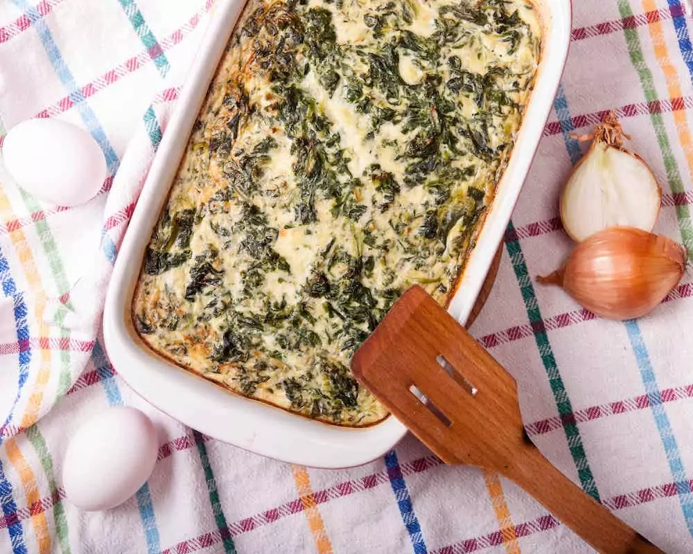 запеканка със спанак