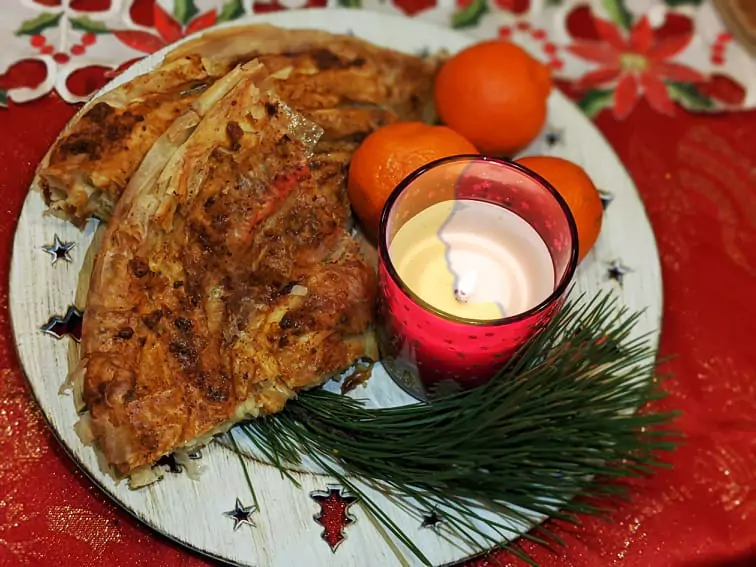 баница с масло и сирене