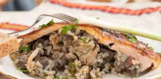 Пълнена агнешка плешка