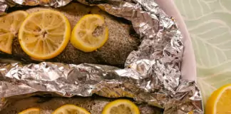 Пъстърва във фолио