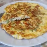 Мързелив огретен с тиквички