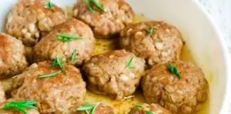 Печени кюфтета с кайма, жито и розмарин