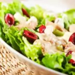 Салата с пиле и сирене фета