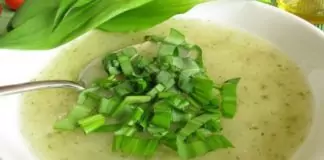 Чорба със зелен лук и джанки