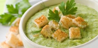 Крем супа със зелен фасул