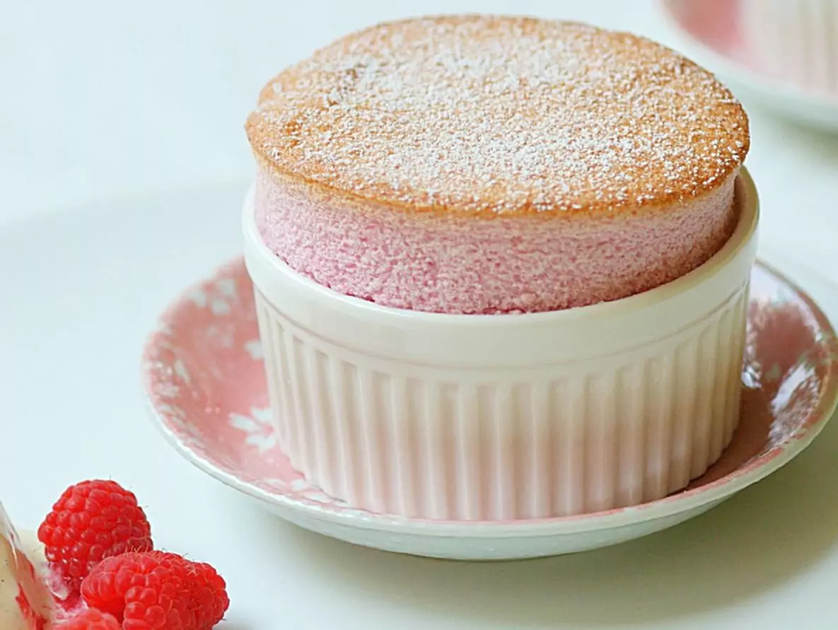 малиново суфле