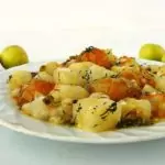 Яхния с тиквички и джанки