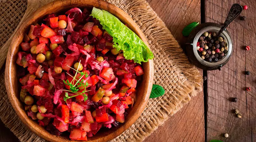 салата винегрет