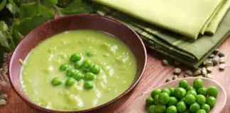 Супа от грах с чесън