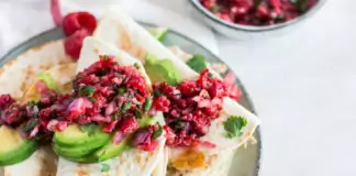 Такос с малини