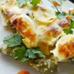 Зелен фасул с кашкавал на фурна