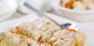 Зелеви сарми с гъби