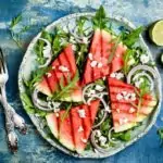 Диня печена на скара