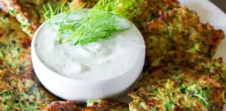 Кюфтета с тиквички и извара