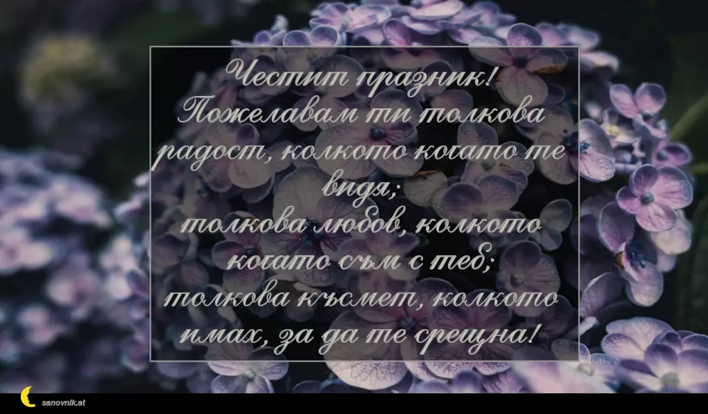 Пожелание за св. Данаил 10