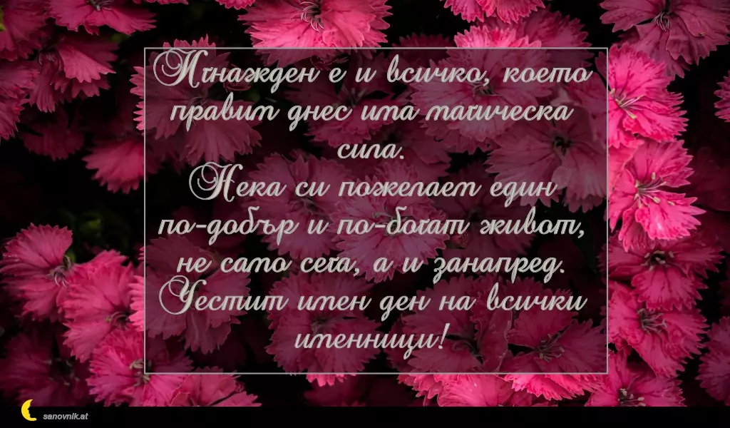 Пожелание за Игнажден 8