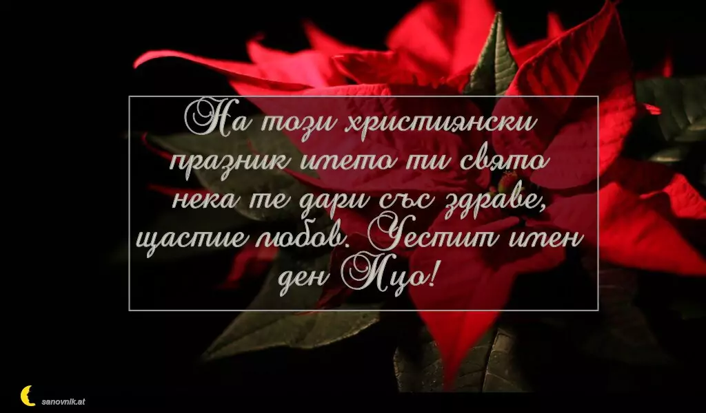 Пожелание за Коледа (имен ден) 1
