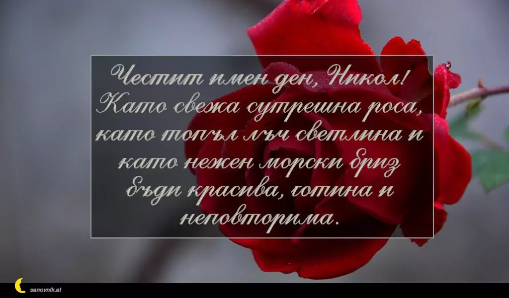 Пожелание за Никулден 30