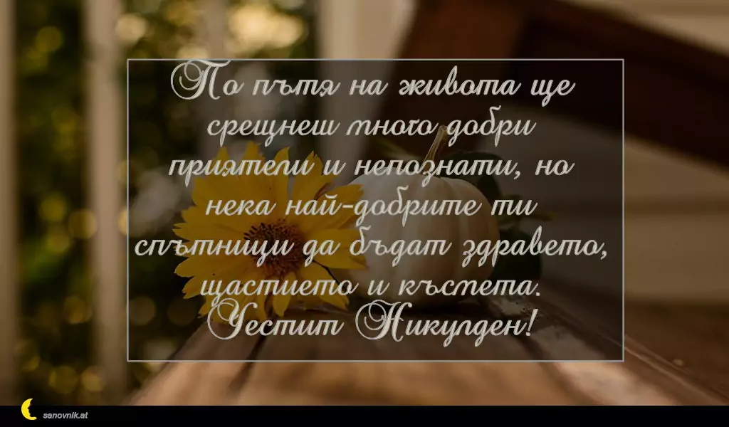 Пожелание за Никулден 33