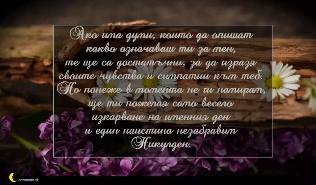 Пожелание за Никулден 35