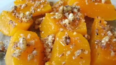 тиква с орехи