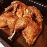 Печено пиле с бира